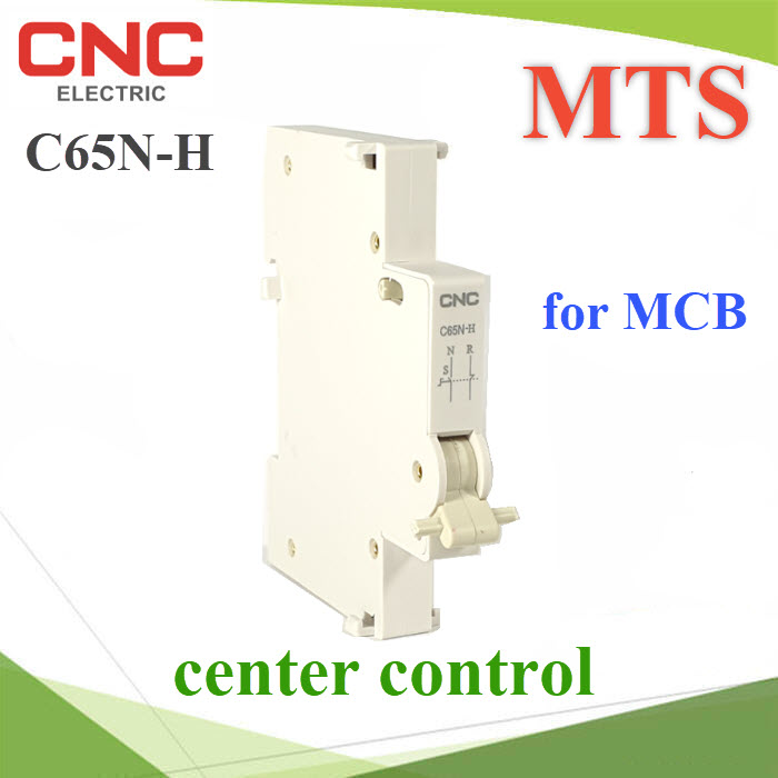 ชุดควบคุมการสลับไฟ 2 ทาง  MTS สำกรับเบรกเกอร์ MCB AC แบรนด์ CNCMTS Control Dual Power Manual transfer switch Circuit breaker MCB