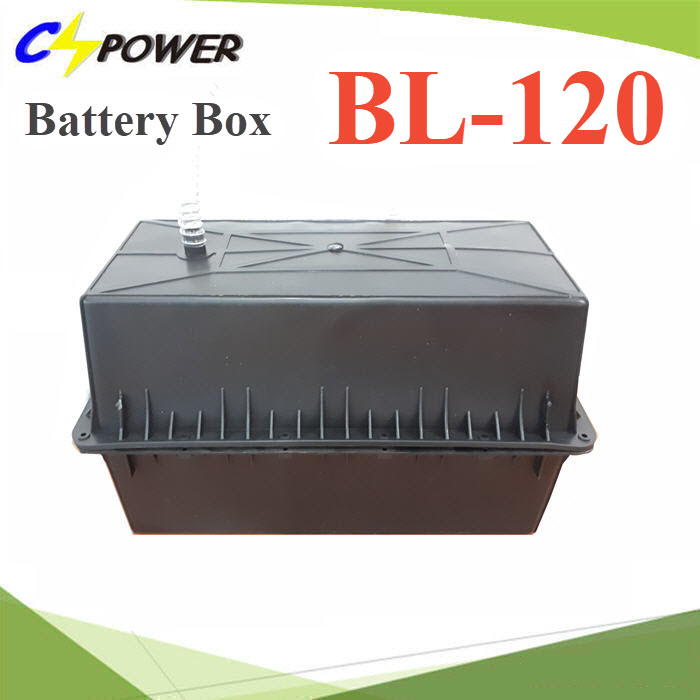 กล่องใส่แบตเตอรี่ BL-120 ขนาด 100-120Ah สำหรับฝังดินBL-120 Battery Box BL3 12V 120AH