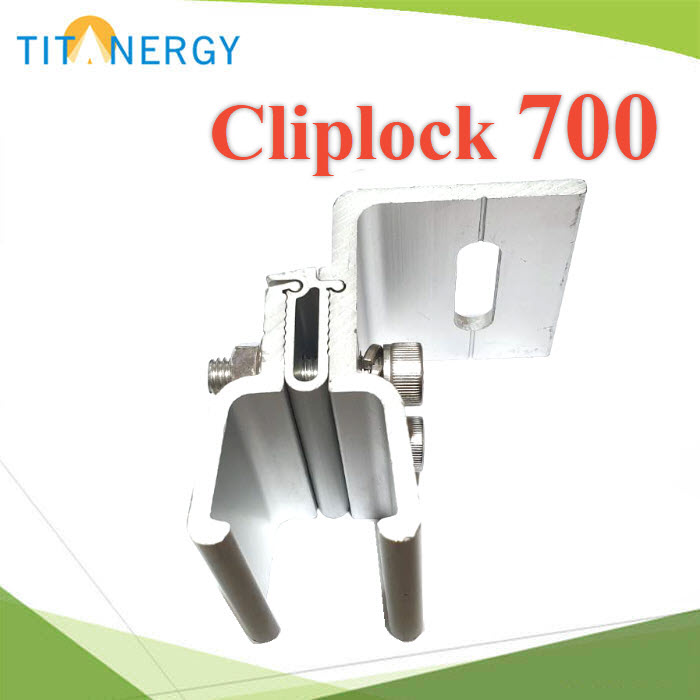 ชุดยึด หนีบลอน หลังคาเมทัลชีท Cliplock 700 ช่วงคอ 2.5-3.5 cm Metal Roof Klip‐Lok Cliplock 700 2.5-3.5 cm 