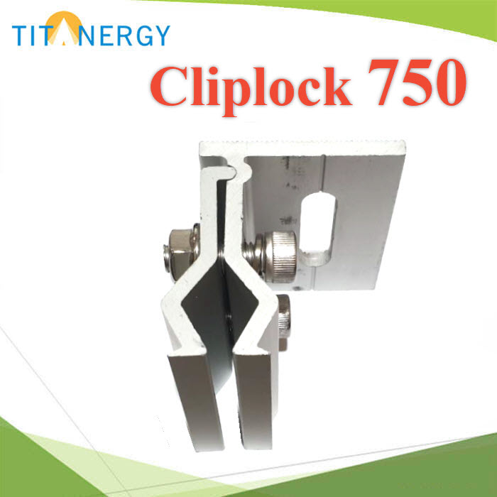 ชุดยึดหนีบ ลอนหลังคาเมทัลชีท Cliplock 750Metal Roof Cliplock 750
