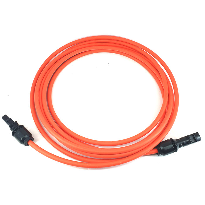 Solar Cable 4 Sq.mm with PV Connector RED Cable 3 m.Solar Cable 4 Sq.mm with PV Connector RED Cable 3 m.  www.Solar-Thailand.co.th