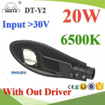 Dimmer LED Street Light 20W waterproof ip65  DC 12V 24V without Driver