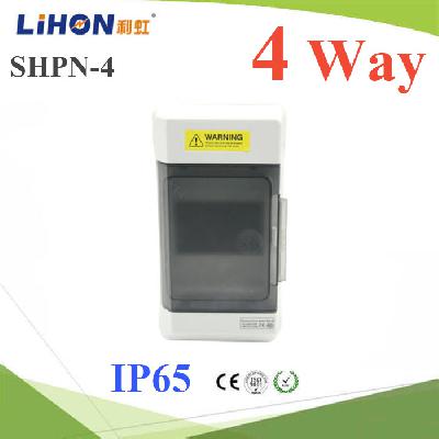 SHPN 4 ways Electrical power distribution box waterproof IP65 Dinrial with coppe terminal