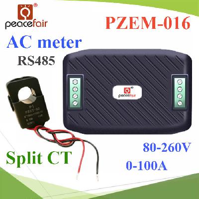 PZEM-016 AC RS485 Volt Amp Watt Kwh Frequency Power factor Electronic Modbus Power Meter with Open CT