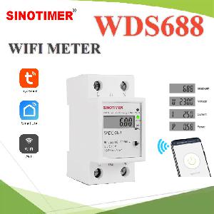 WDS688 AC WIFI Smart Switch Energy Meter Remote Control by APP Multi-functional