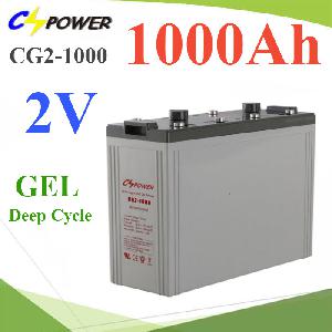Battery 2V 1000Ah Valve RegulatedDeep Cycle GEL Battery