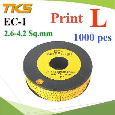 Cable marker EC1 Cable 2.6-4.2 Sq.mm. Screen L