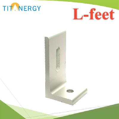 L-feet screw M8. High Class Aluminum alloy Al6005-T5