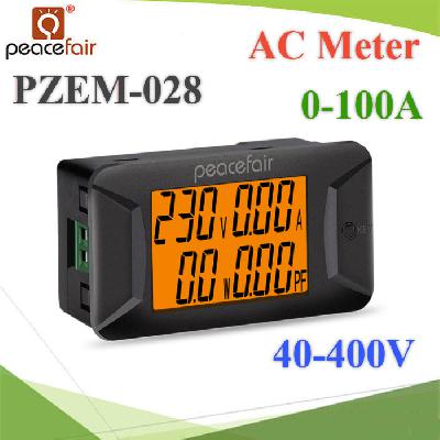 PZEM-028 AC digital multi-function meter 40-400V 0-100A  Voltage Current Power Energy CT