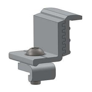 Adjustable End Clamp 31-55 mm.