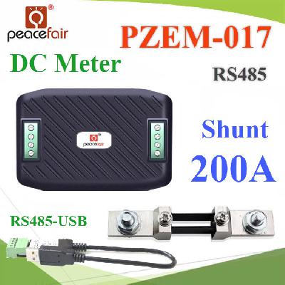 PZEM-017  IoT DC Meter 0-300V Modbus Energy Meter RS485 With 200A shunt