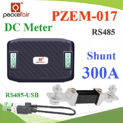 PZEM-017 IoT DC Meter 0-300V Modbus Energy Meter RS485 With 300A shunt
