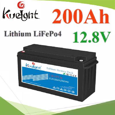 KWEIGHT  Lithium Battery 12.8V 200Ah Solar LiFePO4 2560Wh with BMS