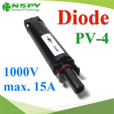 Solar Diode PV-4 Solar PV IP65 1000V DC 