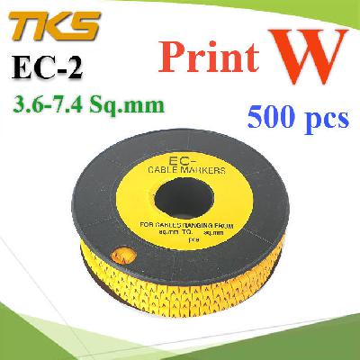 Cable marker EC2 Cable 3.6-7.4 Sq.mm. Screen W