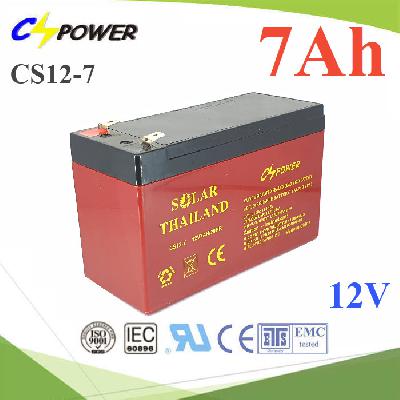 CS12-7 12V 7Ah Battery AGM VRLA AGM Lead Acid High Temperature long life
