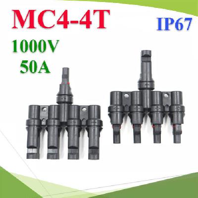PV connector MC4 solar connector 4 to 1