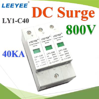 SPD LY1-C40 800V 3P DC Solar Surge PV system surge protection device 40KA LEEYEE