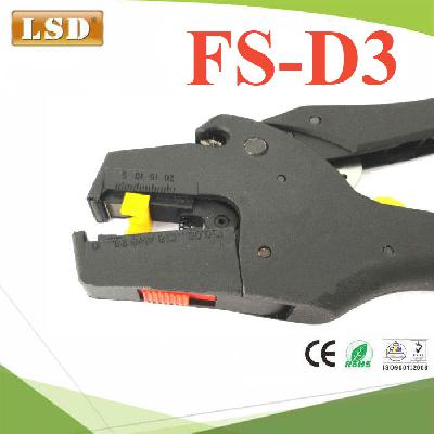 self-adjusting insulation wire stripper range 0.08-6 with mini cable wire stripper cutter