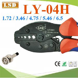 Crimping hand tools manual electrician special LY-04H applies to coaxial cable line 1.72 to 6.5mm