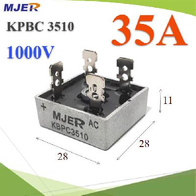 KBPC3510 Metal Case Single Phase Diode Bridge Rectifier 35A 1000V