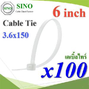 Self-locking Polyamide Cable Tie 6 inch Good quality Size 3.6x150mm.