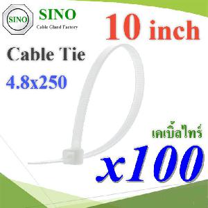 Self-locking Polyamide Cable Tie 10 inch Good quality Size 4.8x250mm.
