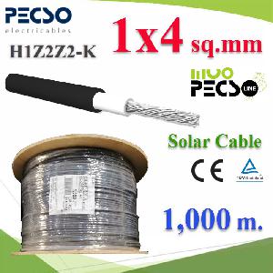 Solar Cable H1Z2Z2-K for use in Photovoltaic System 4 Sq.mm 1000m.