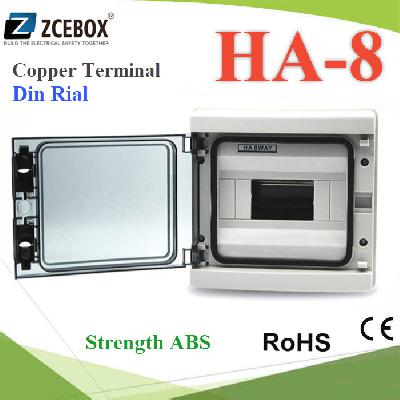 High quality HA Series 8 ways electrical power distribution box waterproof IP65