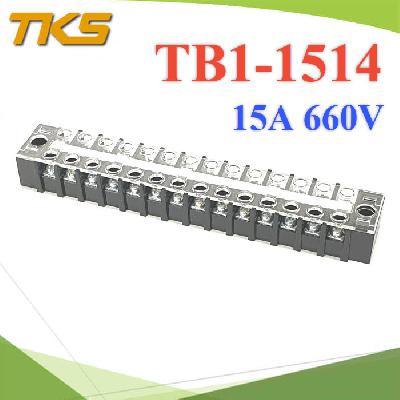 TB1-1514  Terminal Block 15A 660V 14 ways