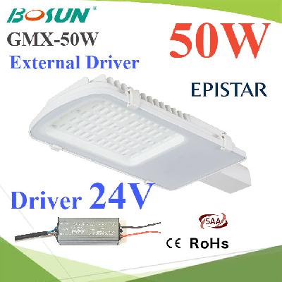 LED Street Light 50W waterproof IP65 Die-cast aluminum External Driver 24V
