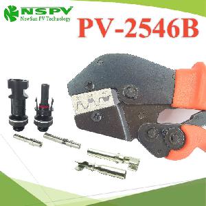 Crimping tool for MC4 connector solar cable PV1-F