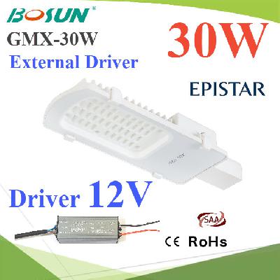 LED Street Light 30W waterproof IP65 Die-cast aluminum External Driver 12V