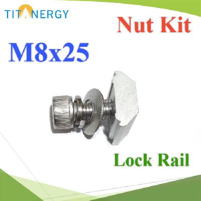 Nut Kit Siainless steel Screw M8x25mm
