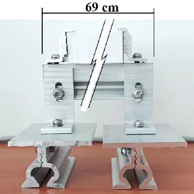 Metal Roof Klip-Lok V-600 Rail 69cm