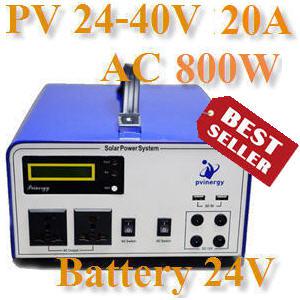 Portable Pure Sine Wave Inverter-Controller 800W 24V