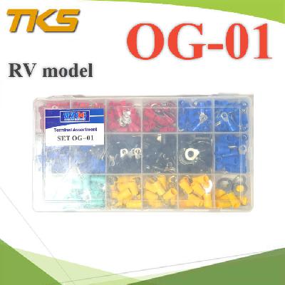 Insulated Ring Terminals Assortment SET OG-01 total 385 pcs.