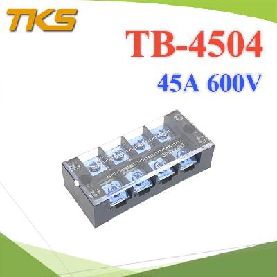 TB-4504 Terminal Block 45A 600V 4 ways