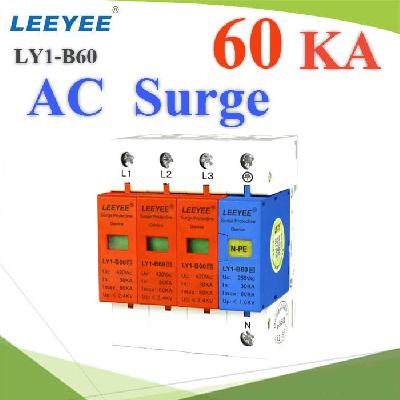 LY1-B60 3P-N-PE Three phase AC surge protection device 60KA