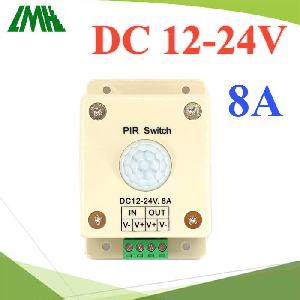 Motion Sensor Body induction DC 12-24V 8A Dimmer infrared PIR