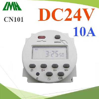 Power Programmable Timer Switch Relay DC 24V  Digital LCD 10A 