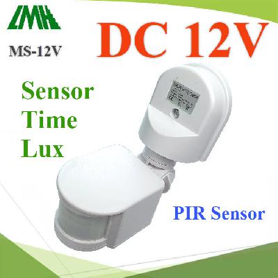 MS 12V DC Wall Infrared motion sensor Waterproof PIR light switch Load 50W
