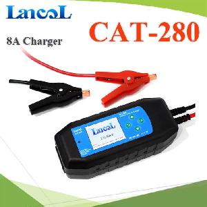 Lancol CAT-280 2 In 1 Battery Tester And Battery Charger 8A Suitable For 12V  AGM GEL LiFePo4