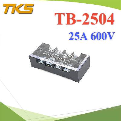 TB-2504 Terminal Block 25A 600V 4 ways