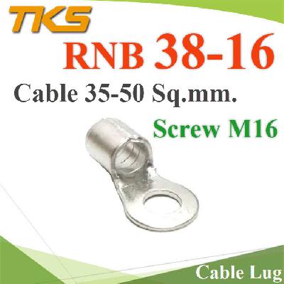 Cable Lug Copper Battery Terminal  Screw Screw M16 Wire Range 35 Sq.mm.