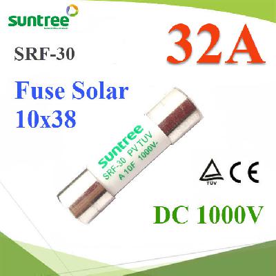 DC fuse 10x38 mm 1000V DC solar PV fuse link gPV 32A SUNTREE