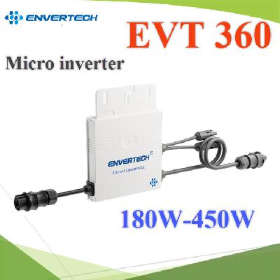 EVT 360 Microinverter On-Grid. Connected to one single panel 180W-450W