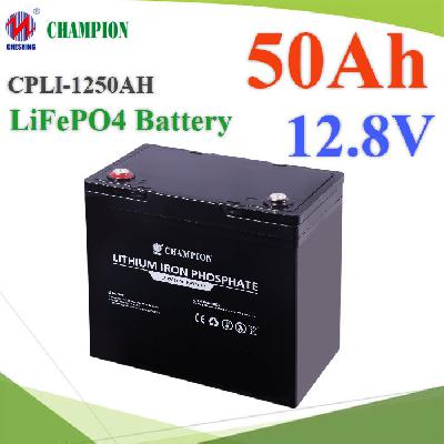 CPLI-1250 Lithium Battery 12.8V 50Ah Solar LiFePO4 640Wh with BMS