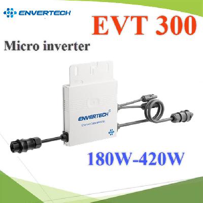 EVT 300 Microinverter On-Grid. Connected to one single panel 180W-420W