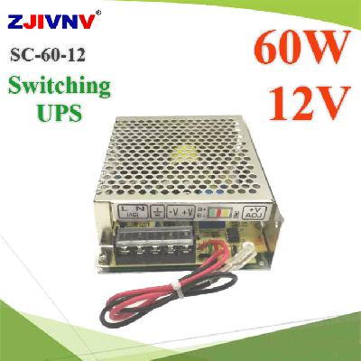 SC-60W System 12V series single output power supply for battery charge (UPS)